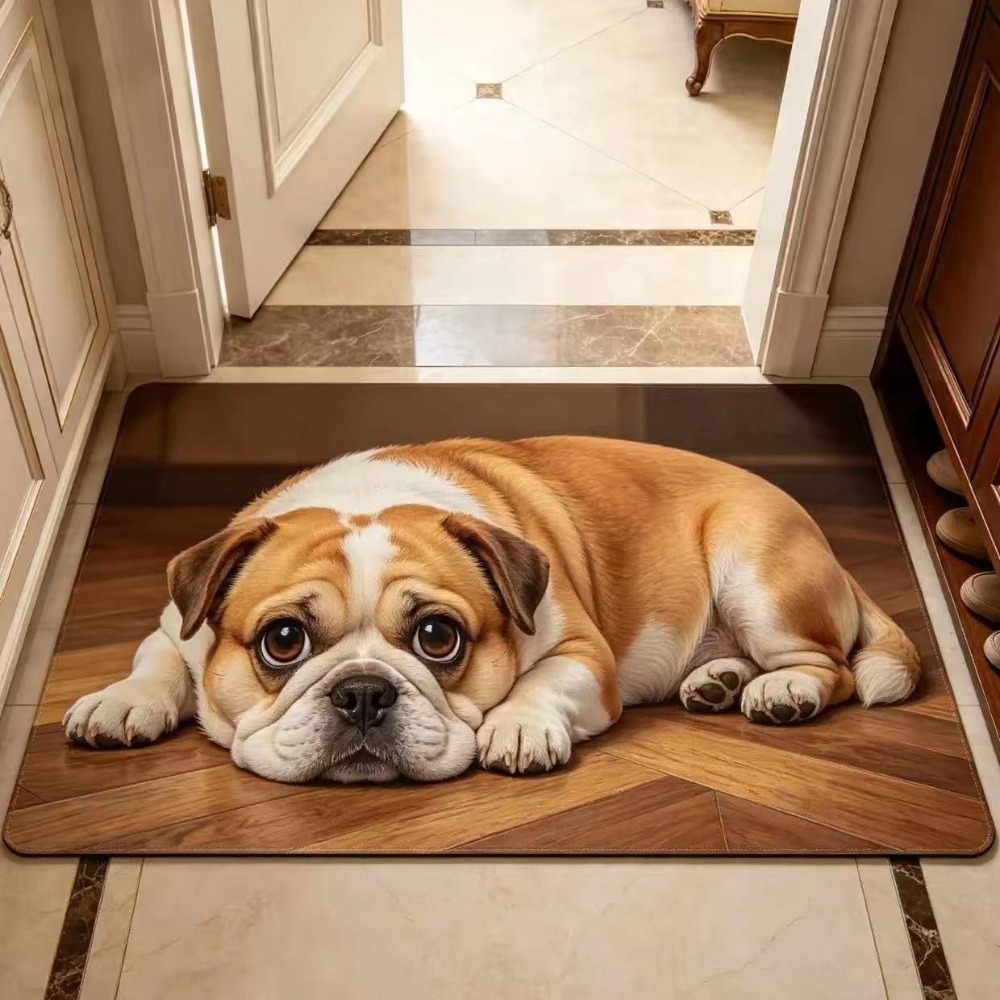 Quick Dry Diatomite Bath Mat - Tapis de porte antidérapant amusant à