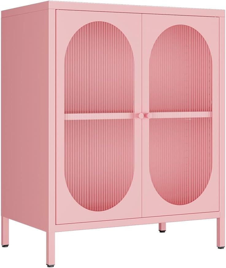 Kitchen - Petit buffet latéral en métal avec
