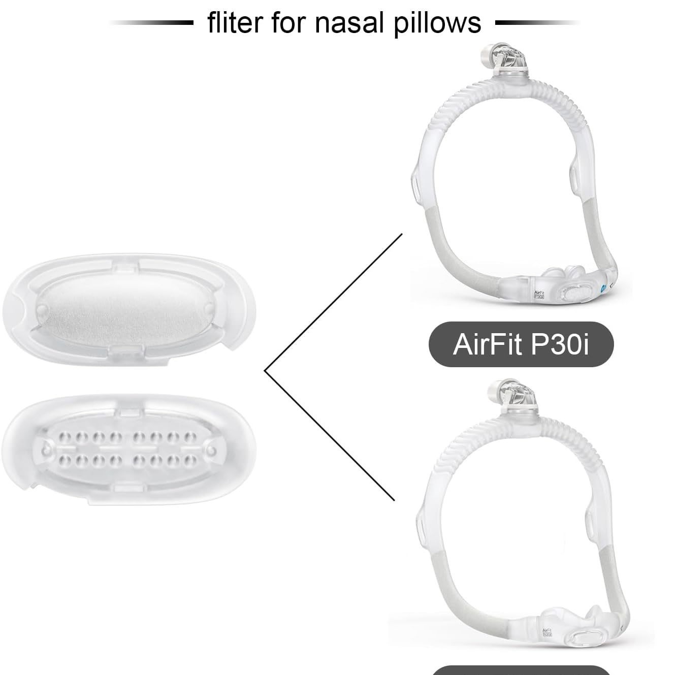 Anti Snore Contour Pillow - Lot de 10 à 30 coussinets