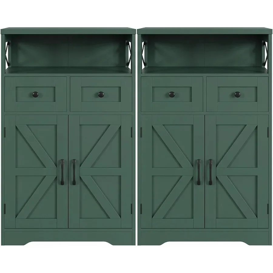 Kitchen - Ensemble de 2 armoires de rangement