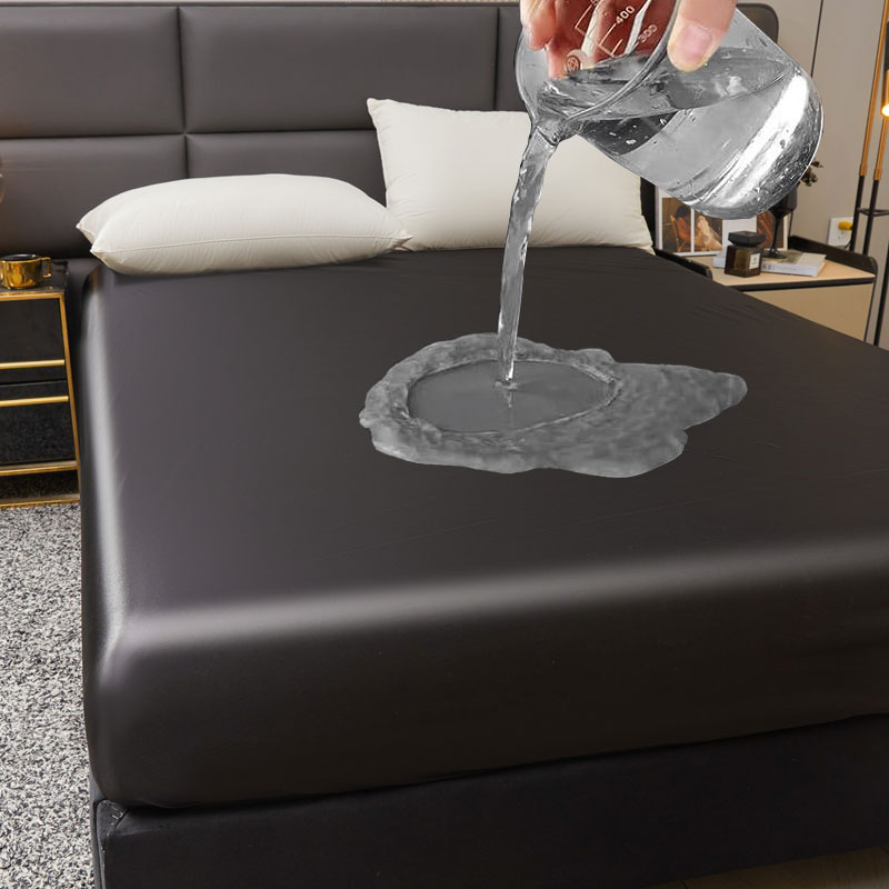 Fitted Bed Sheets Deep Pocket - Protège-matelas imperméable de qualité supérieure, 100