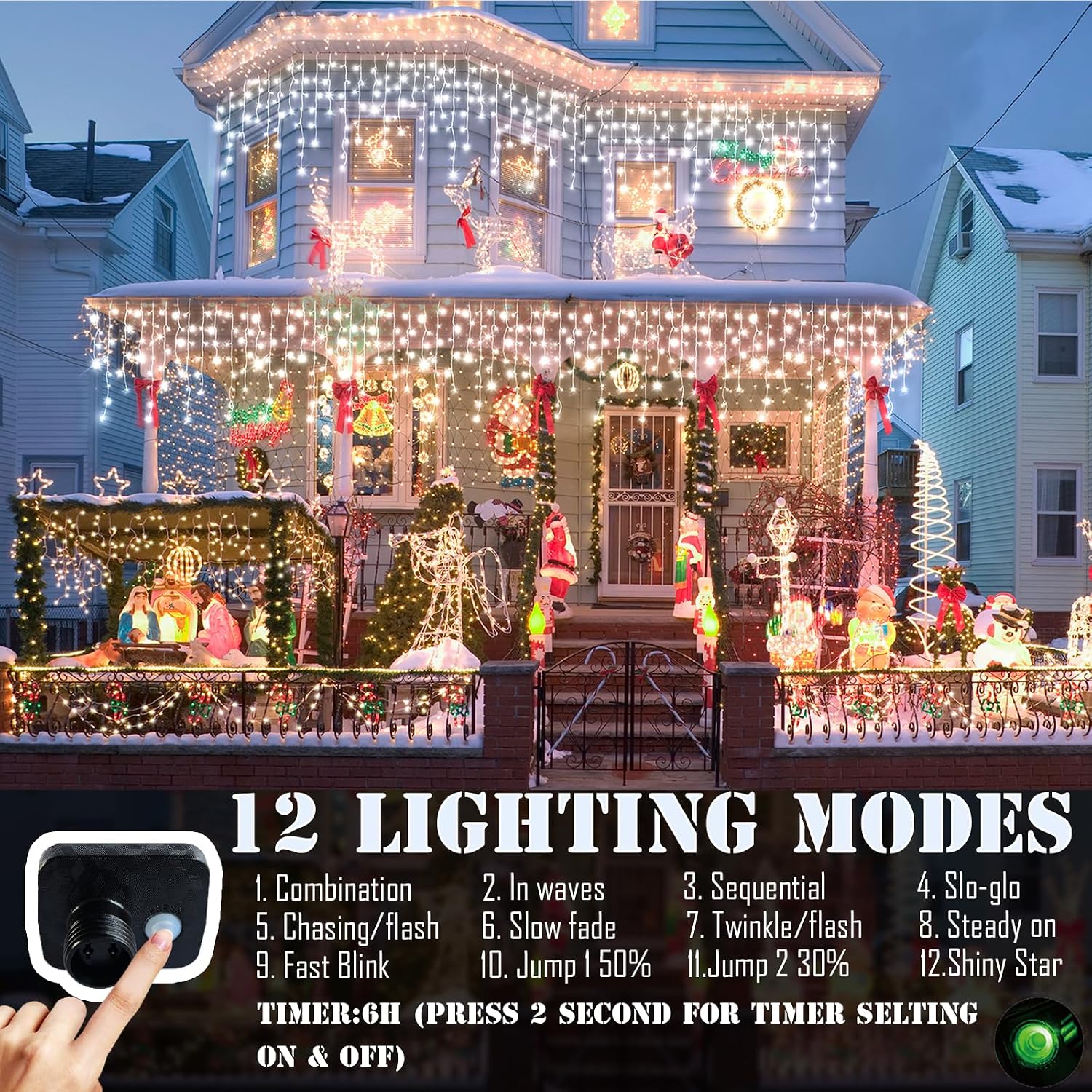 Guirlande lumineuse de Noël po - Lighting avis et prix