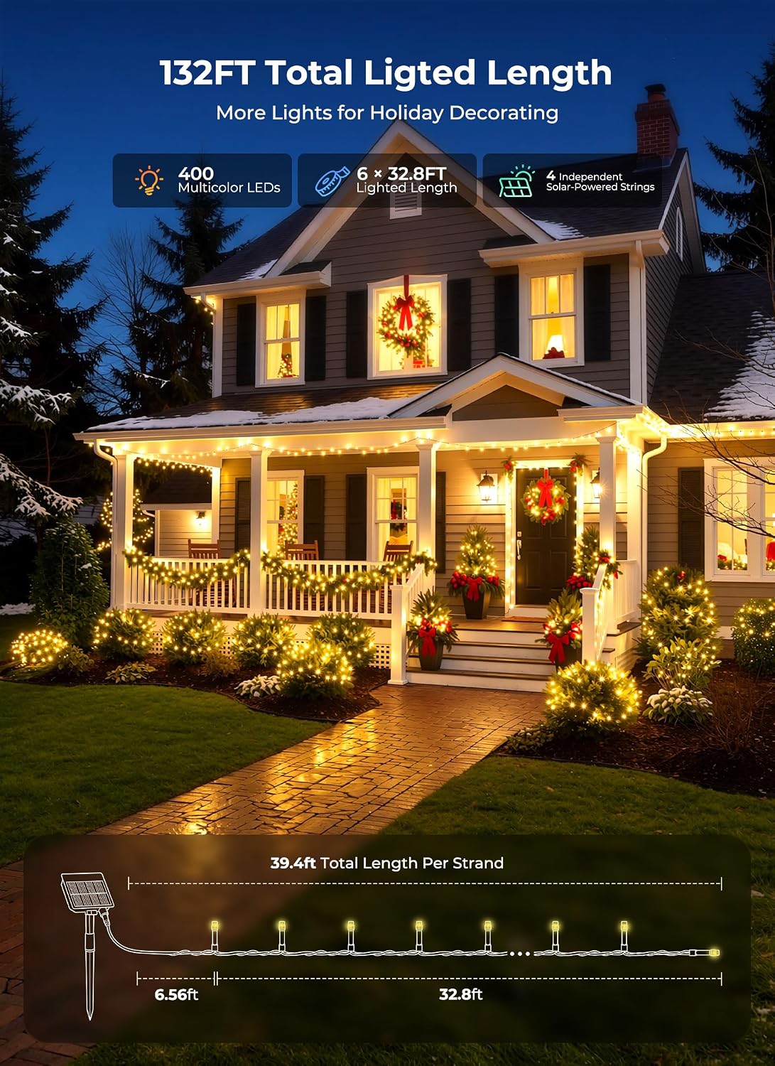 Lot de 6 guirlandes lumineuses - Lighting avis et prix