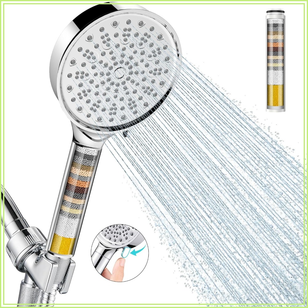 Pommeau de douche filtrant ave - High Pressure Shower Head Handheld avis et prix