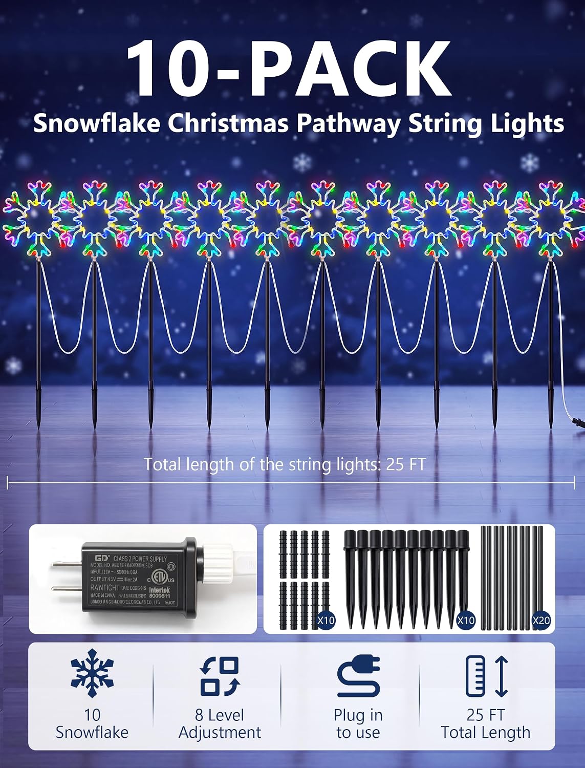 Ensemble d'éclairage de chemin - Lighting avis et prix