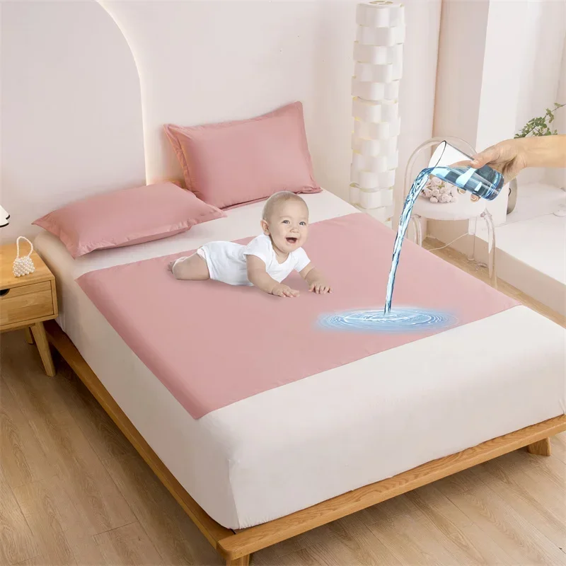 Tapis à couches lavable en tis - Waterproof Mattress Protector Breathable avis et prix