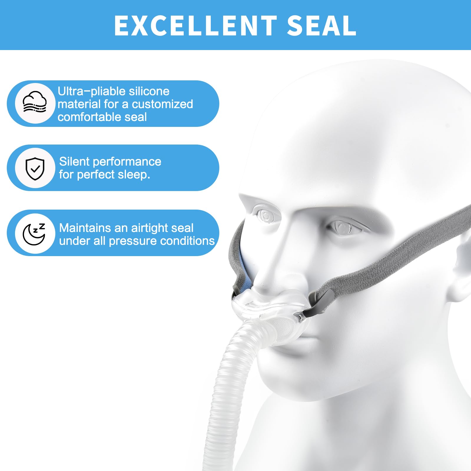 Coussinets nasaux de remplacem - Anti Snore Contour Pillow avis et prix