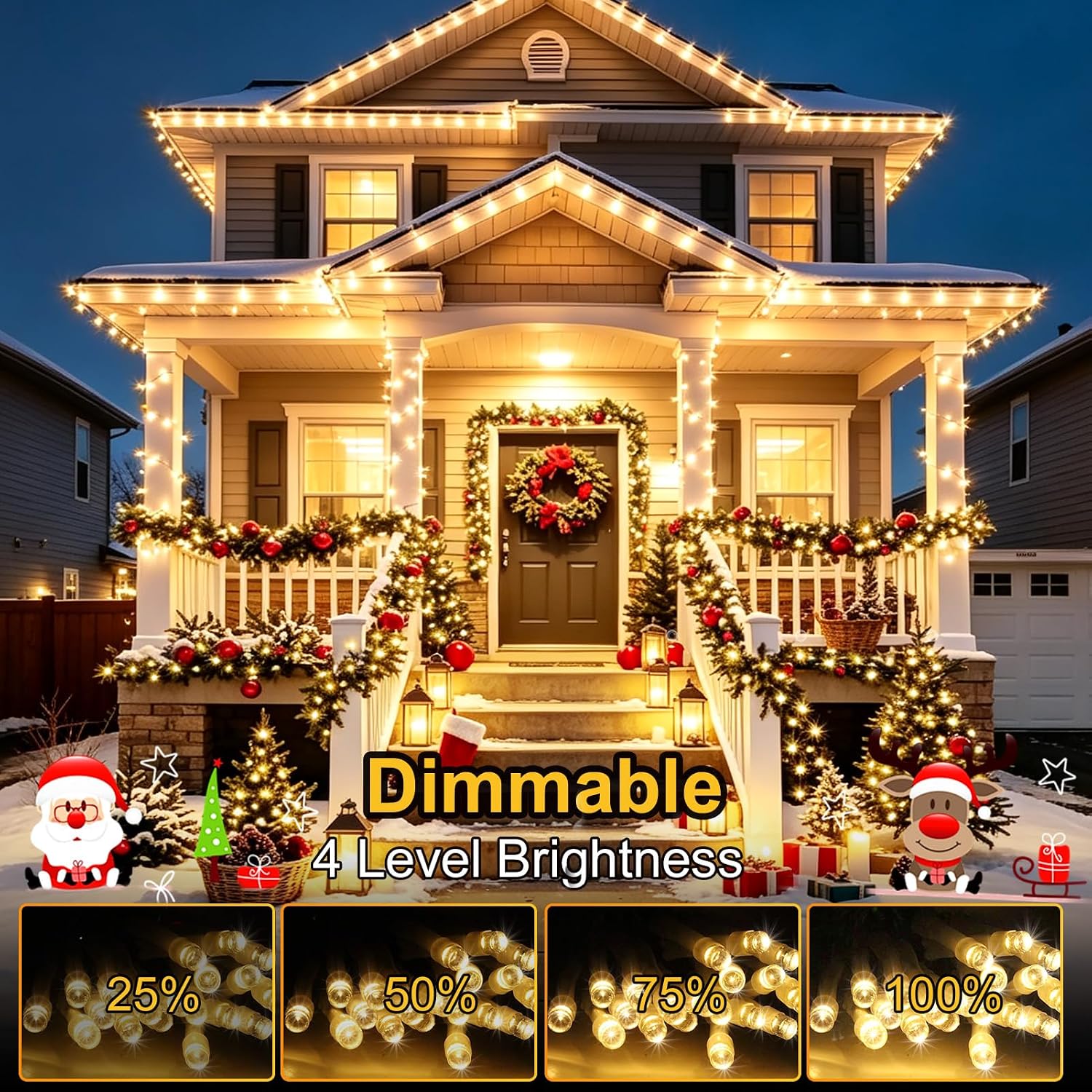 Guirlande lumineuse de Noël po - Lighting avis et prix