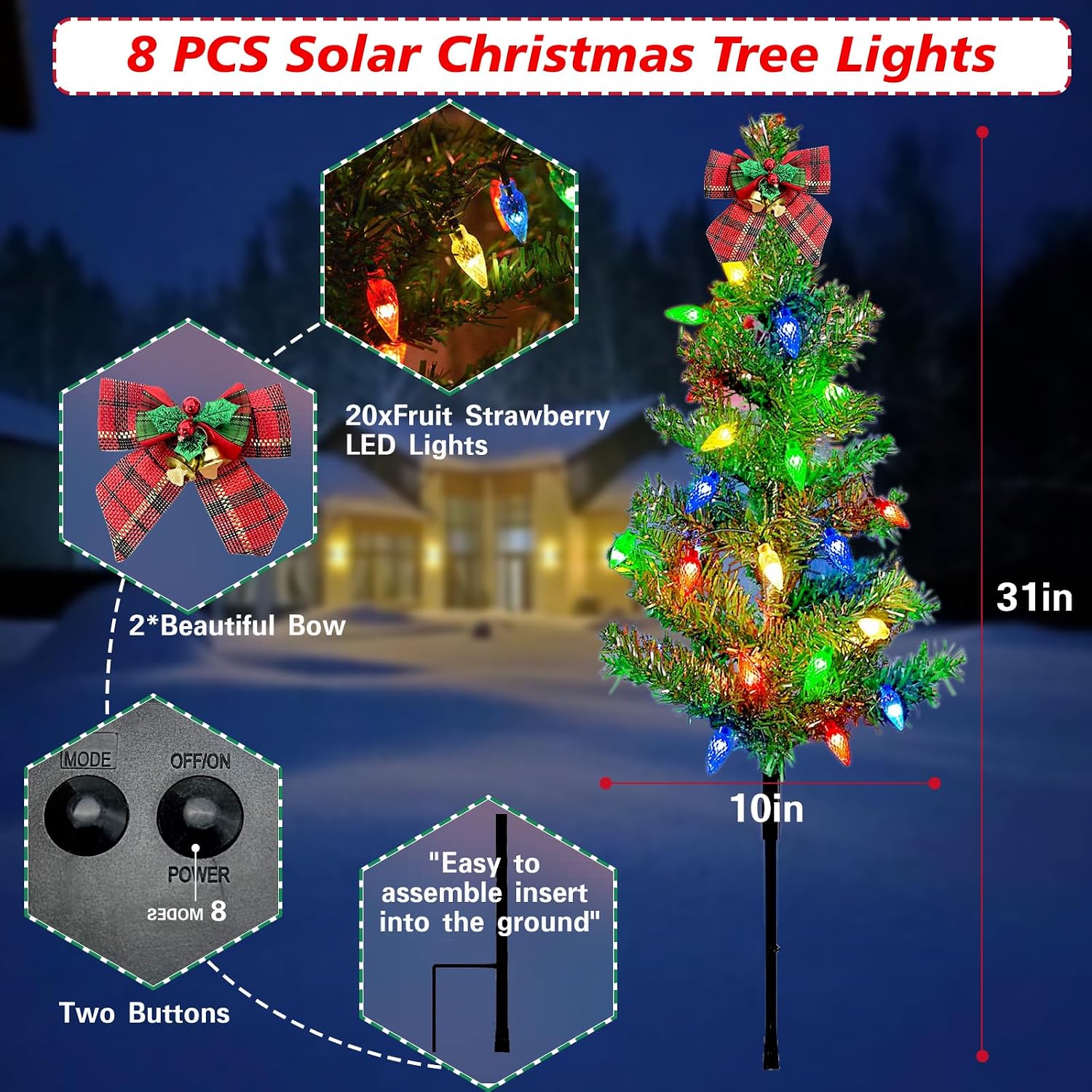 Sapins de Noël solaires pour l - Lighting avis et prix