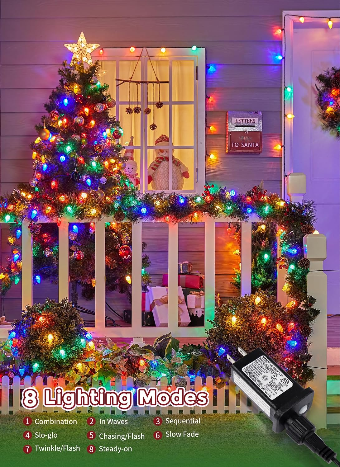 Guirlande lumineuse de Noël C9 - Lighting avis et prix