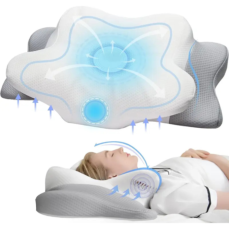 Coussin cervical orthopédique  - Memory Foam Orthopedic Pillow Neck Pain avis et prix